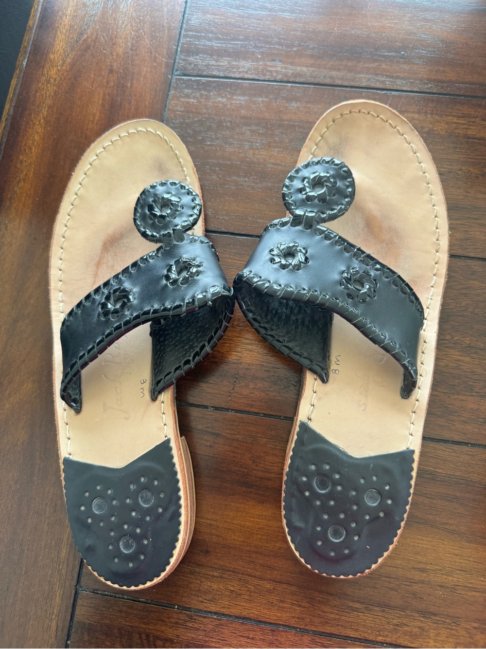 Jack Rogers black womens size 8 shoes